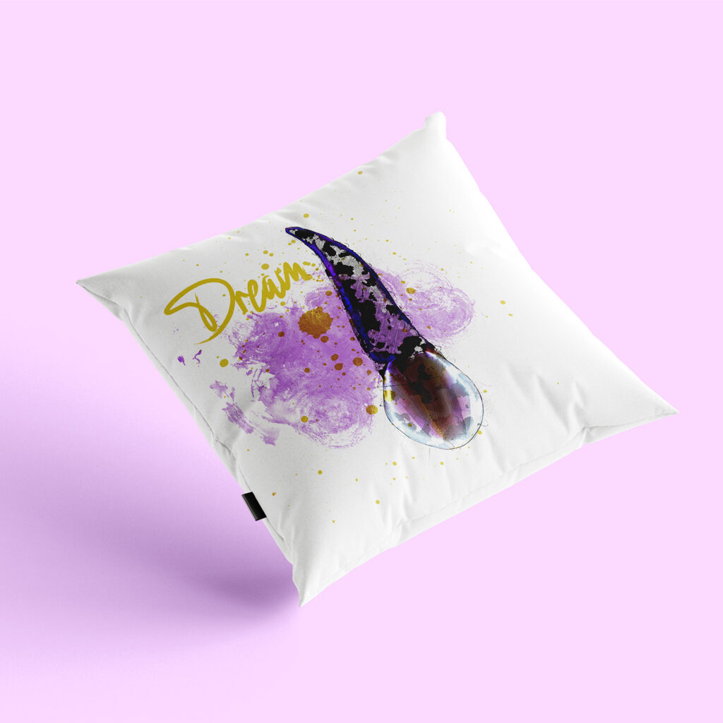 Limited-Edition Dental Art Pillow #3